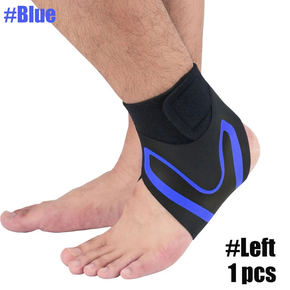 Recovery Gear Accessories: 1 PC Sport Ankle Stabilizer Brace, Compression Support for Pain Relief / Rungear