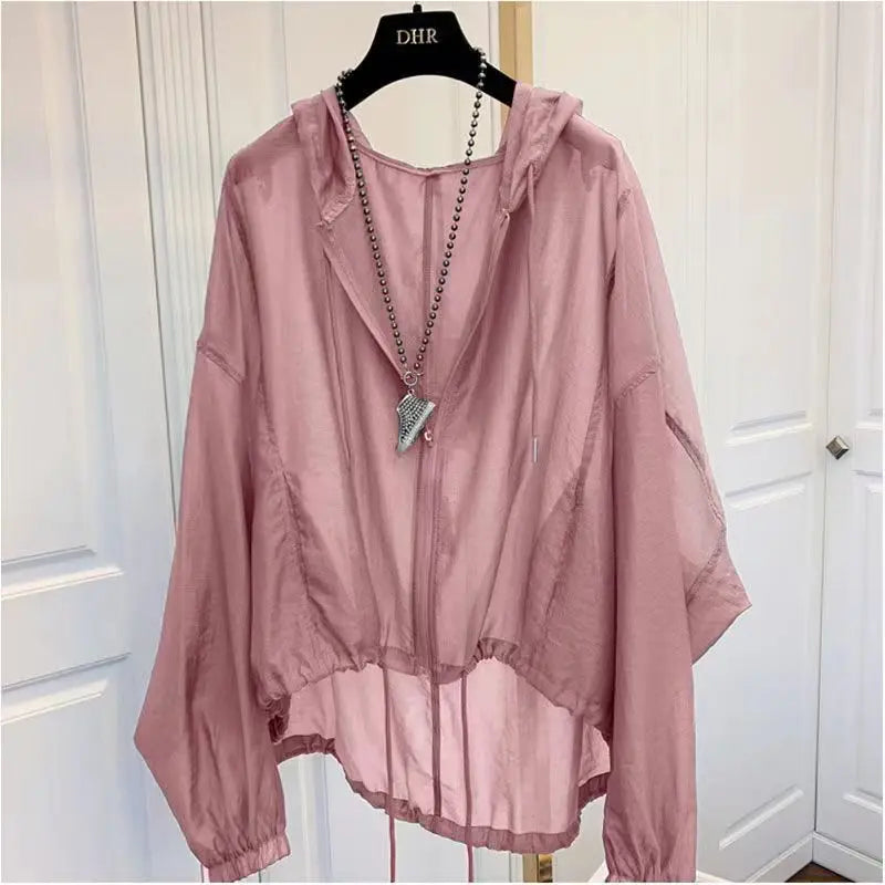 Women's Running Apparel: Hooded, Sun-Proof, Breathable, Lightweight Jackets / Rungear