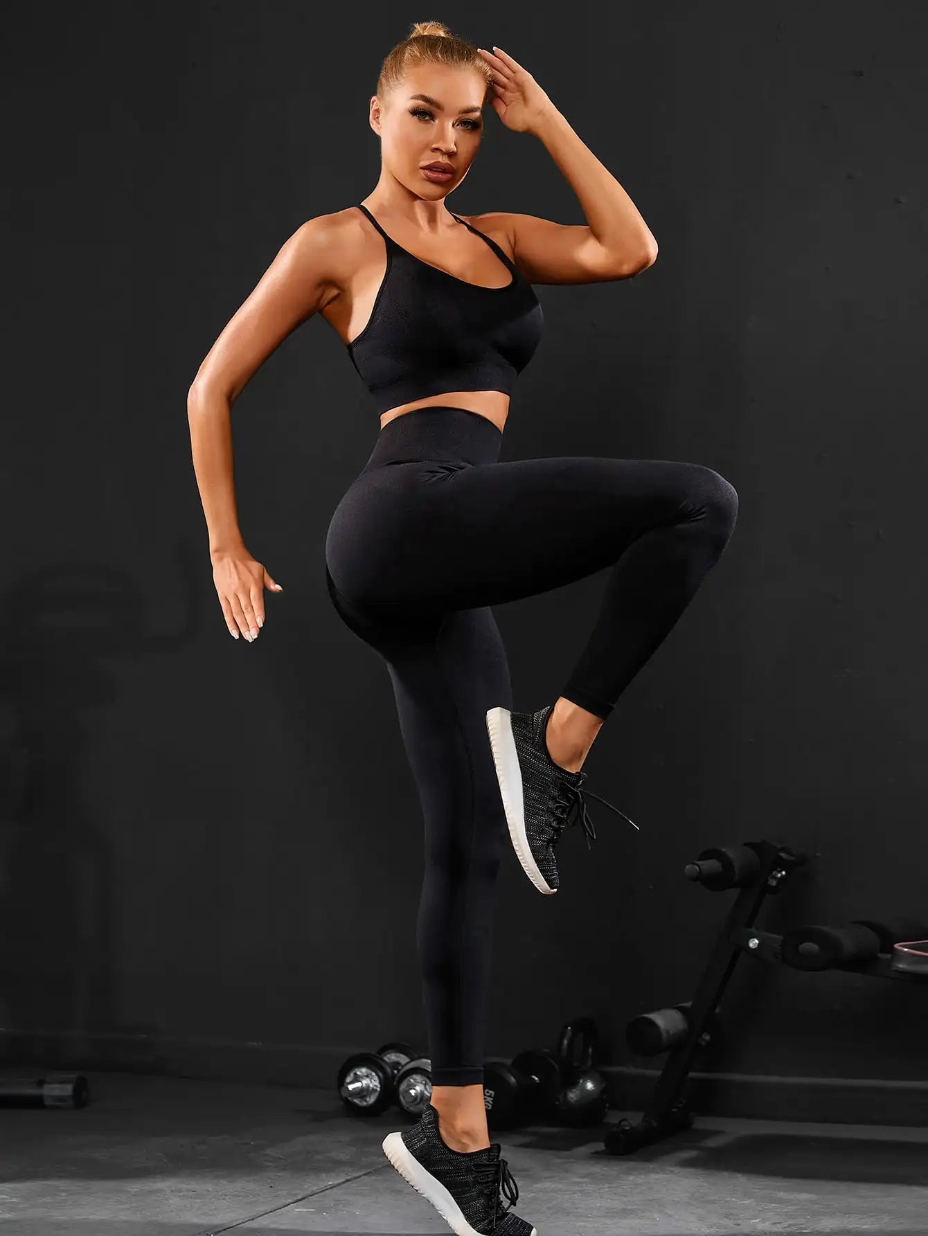 Women's Compression Apparel: Lifting Tummy Control, High Waisted Compression Pants / Rungear