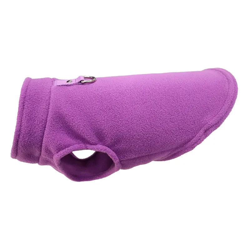Soft Warm Fleece Dog Jacket & Vest | Lightweight Winter Coat for Small & Medium Dogs | RUNGEAR