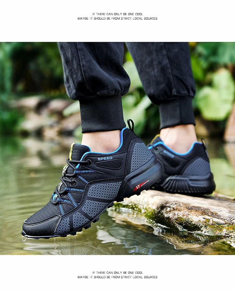 Hiking Shoe Gear: Men's Outdoor, Waterproof, Hiking, Walking Shoes / Rungear