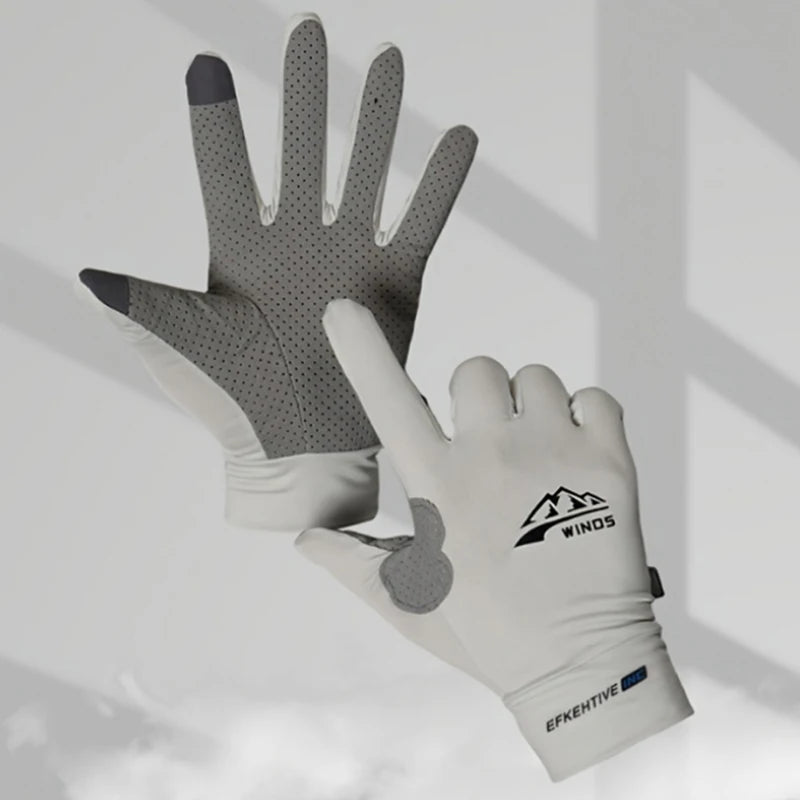 Running Gloves Accessories: Thin, Breathable Summer Grip Gloves for Outdoor Sports, Running, Hiking / Rungear