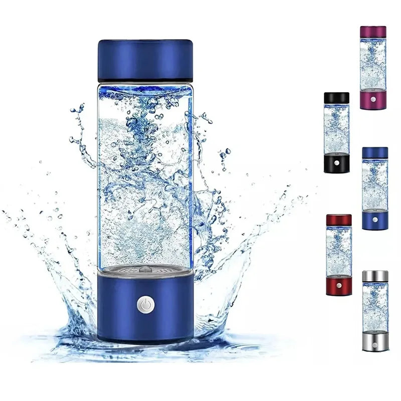 Hydration Gear Accessories: Hydrogen Water Bottle, Portable, Rechargeable, Hydrogen Water Ionizer Machine / Rungear