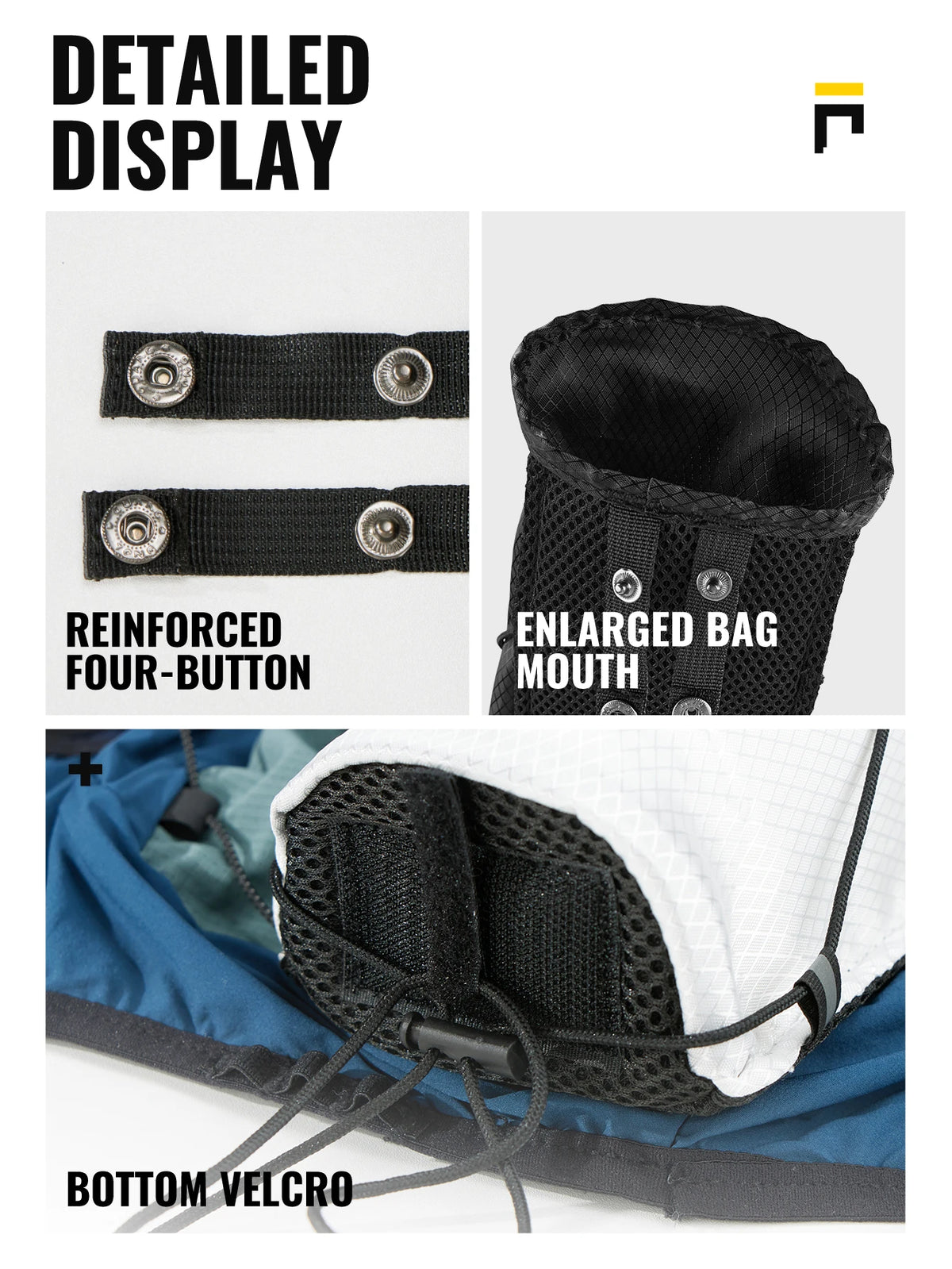 Ultralight Hiking Pole Storage Bag | Waterproof Nylon | Trail Running & Trekking