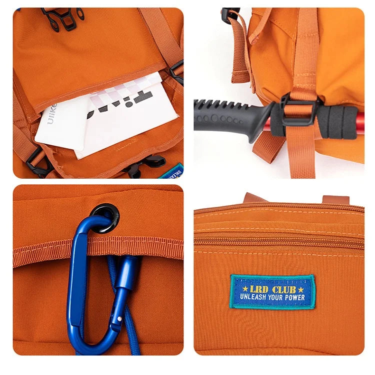 Large Capacity Outdoor Hiking Backpack | Multi-Pocket | Travel, Trail & Adventure