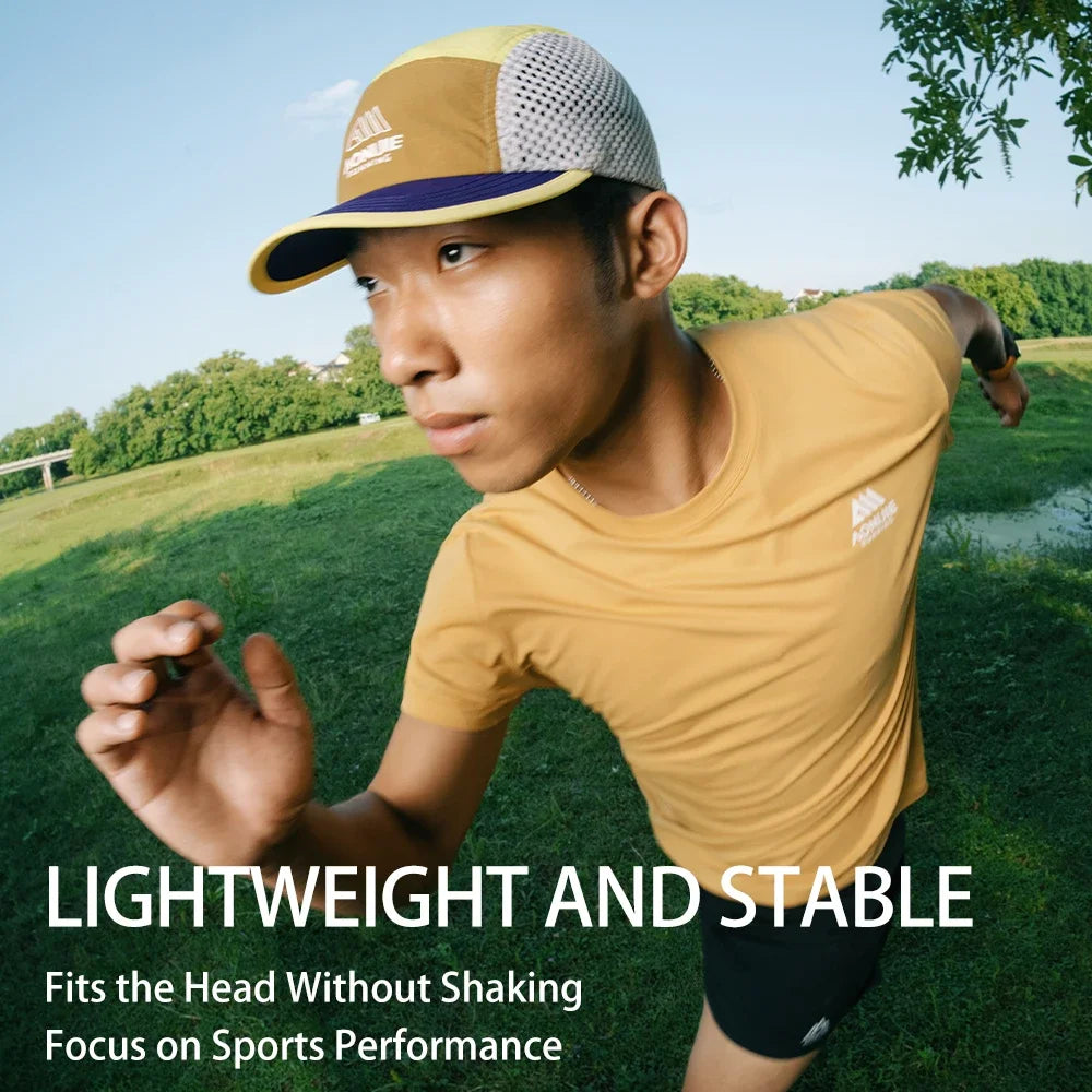 AONIJIE E4635 Running Cap – Breathable Sun Protection Visor Hat | Trail, Jogging & Outdoor Sports | Unisex