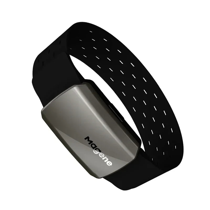 Running Tech Accessories: Magene H803 Heart Rate Monitor, Arm Wrist Band Sensor, Dual Mode Bluetooth ANT Heartbeat Tracker / Rungear