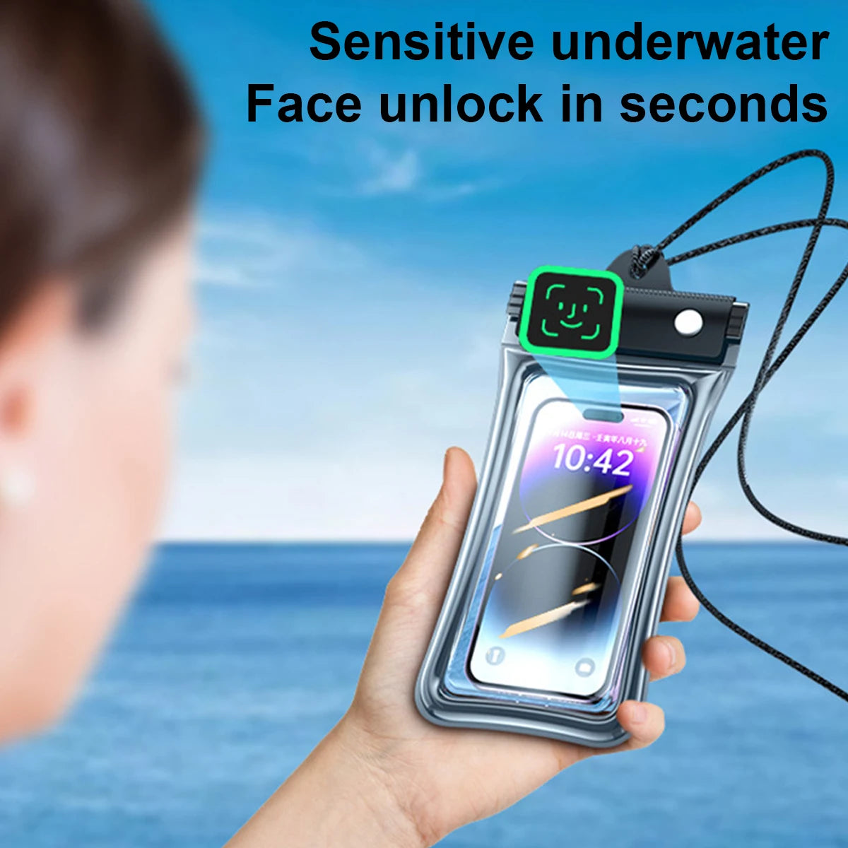 Waterproof Phone Case Dry Bag | IPX8 Floating Pouch with Lanyard for Swimming & Outdoors