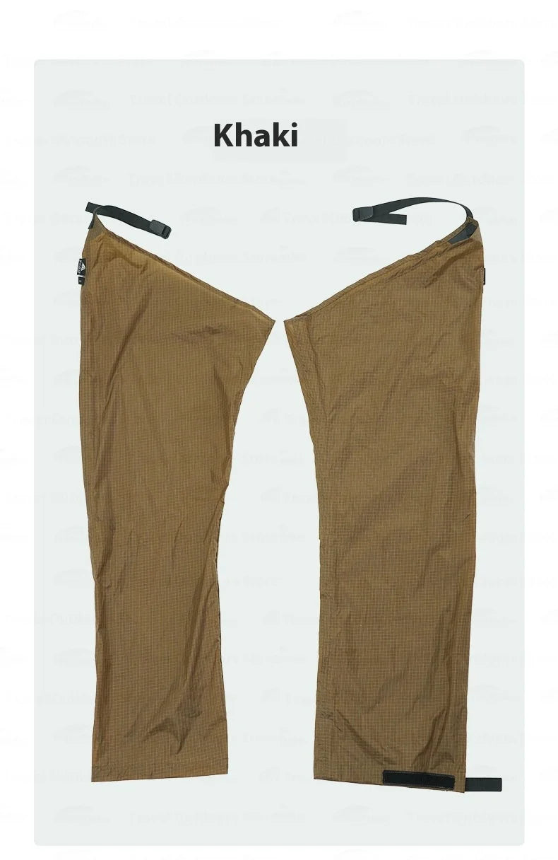 Trail Gear Apparel: 3F UL GEAR Outdoor Adjustable, Tear Resistant, Waterproof Leg Covers / Rungear