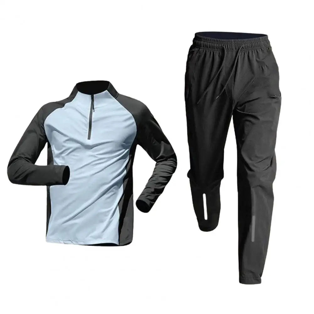 Men's Running Clothing: Quick Dry, Outdoors Training Sportswear Set / Rungear