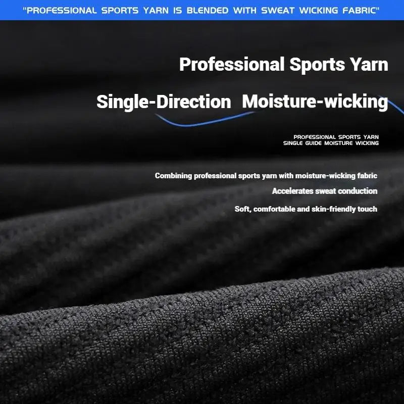 Men's Compression Running Shorts with Pockets | Quick-Dry Nylon-Elastane Athletic Shorts