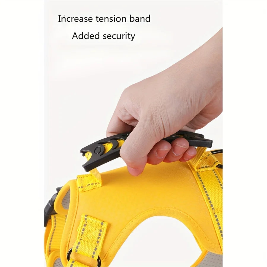 Soft Padded Dog Harness with Control Handle | No-Pull, Quick-Release | XS–XL | 4 Colours