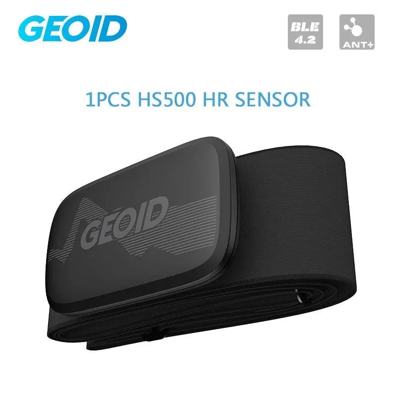 GEOID HS500 Heart Rate Monitor with Chest Strap & LED Indicator – Dual Mode ANT+ & Bluetooth Sensor for Running, Cycling & Fitness | RUNGEAR