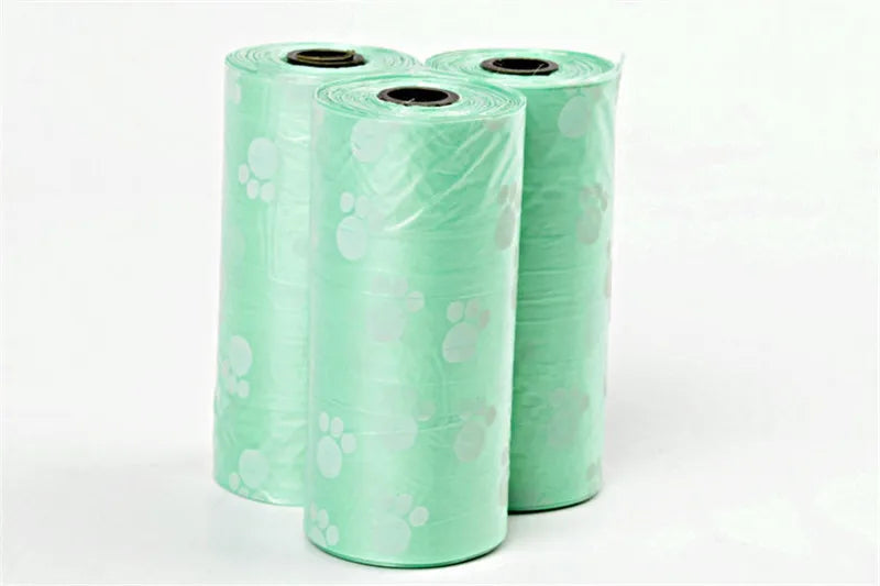 Biodegradable Dog Poop Bags – Colourful Rolls (1 or 3 Pack)