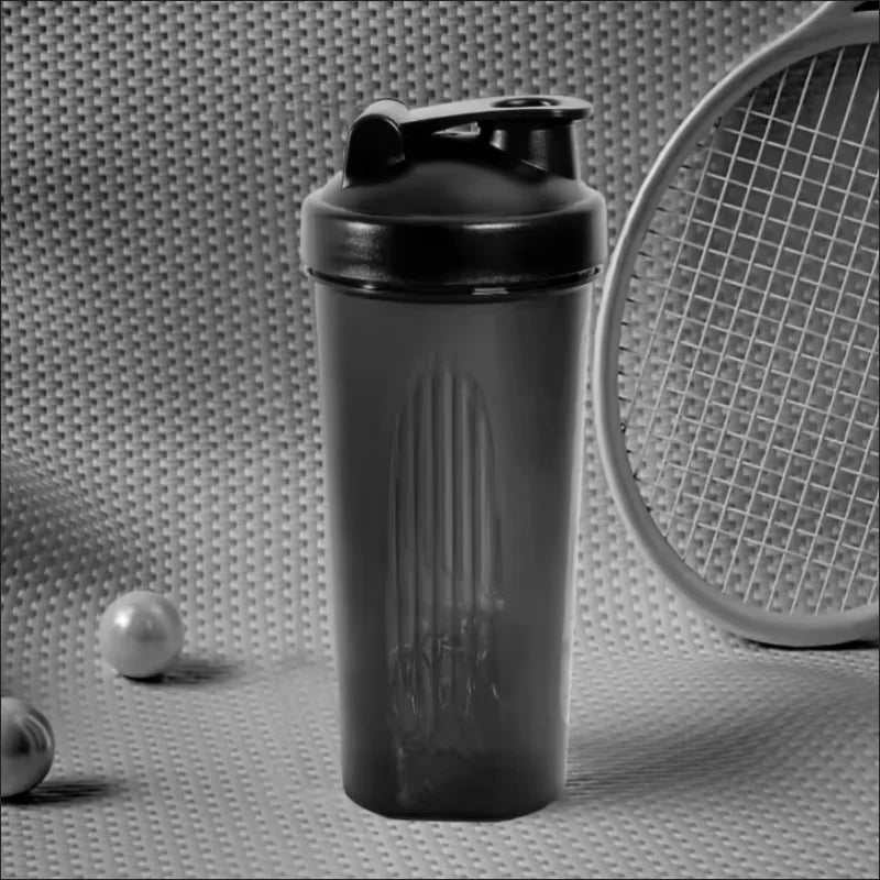 600ml Sports Protein Shaker Bottle – Lightweight Portable 20oz Plastic Shake Cup for Gym, Running & Fitness | RUNGEAR