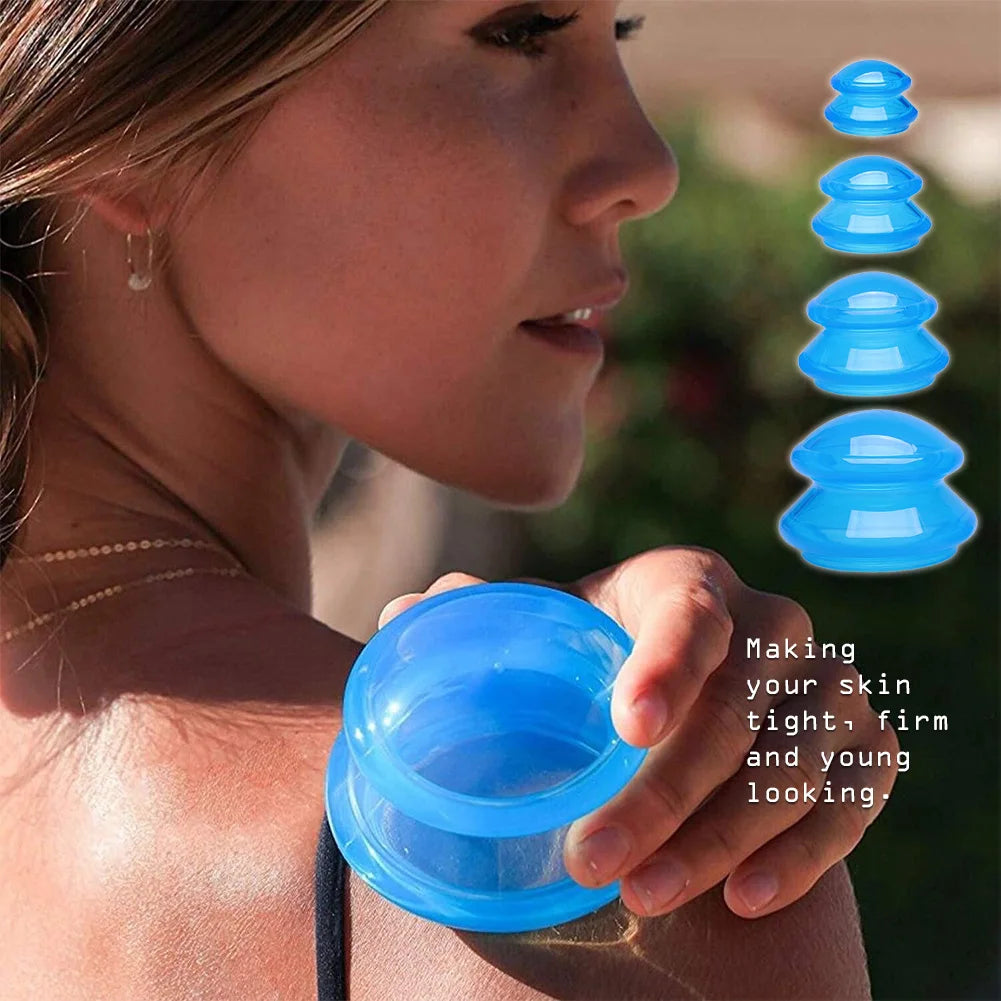 Silicone Cupping Massage Cup – Vacuum Body & Face Therapy | RUNGEAR