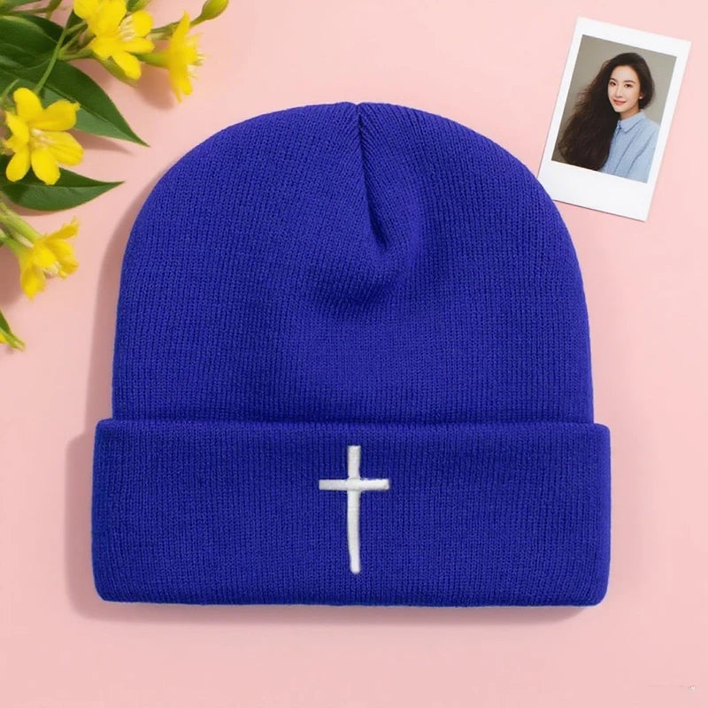 Unisex Winter Beanie — Thick, Warm Knit Hat for Running, Hiking & Cold Weather