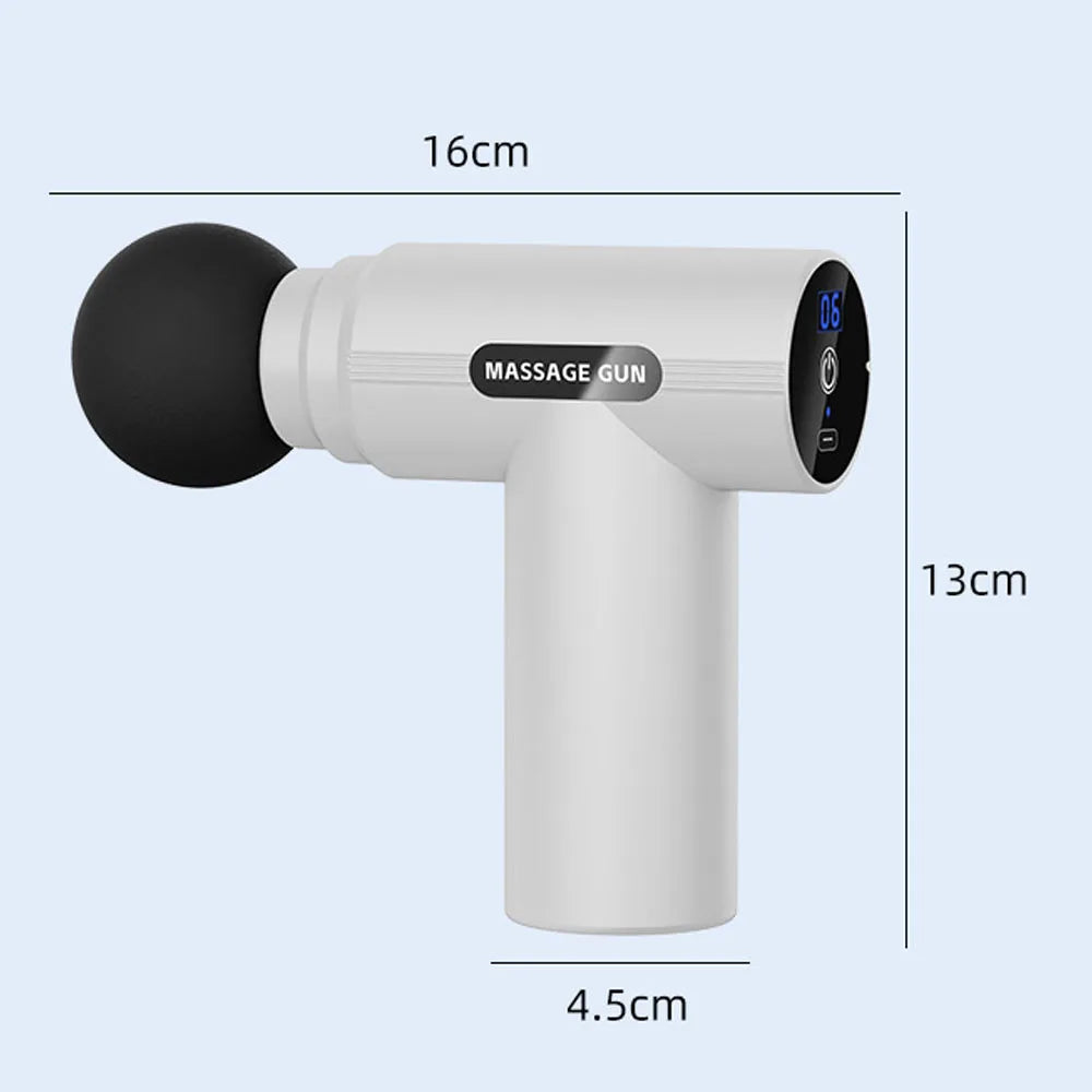 Recovery Gear Accessories: USB Muscle Vibrating Relaxation Mini Massage Gun, Fitness Recovery Equipment / Rungear