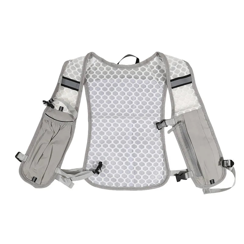 Ultralight Running Hydration Vest | Breathable Unisex Pack for 500ml Bottle — Running, Hiking & Cycling