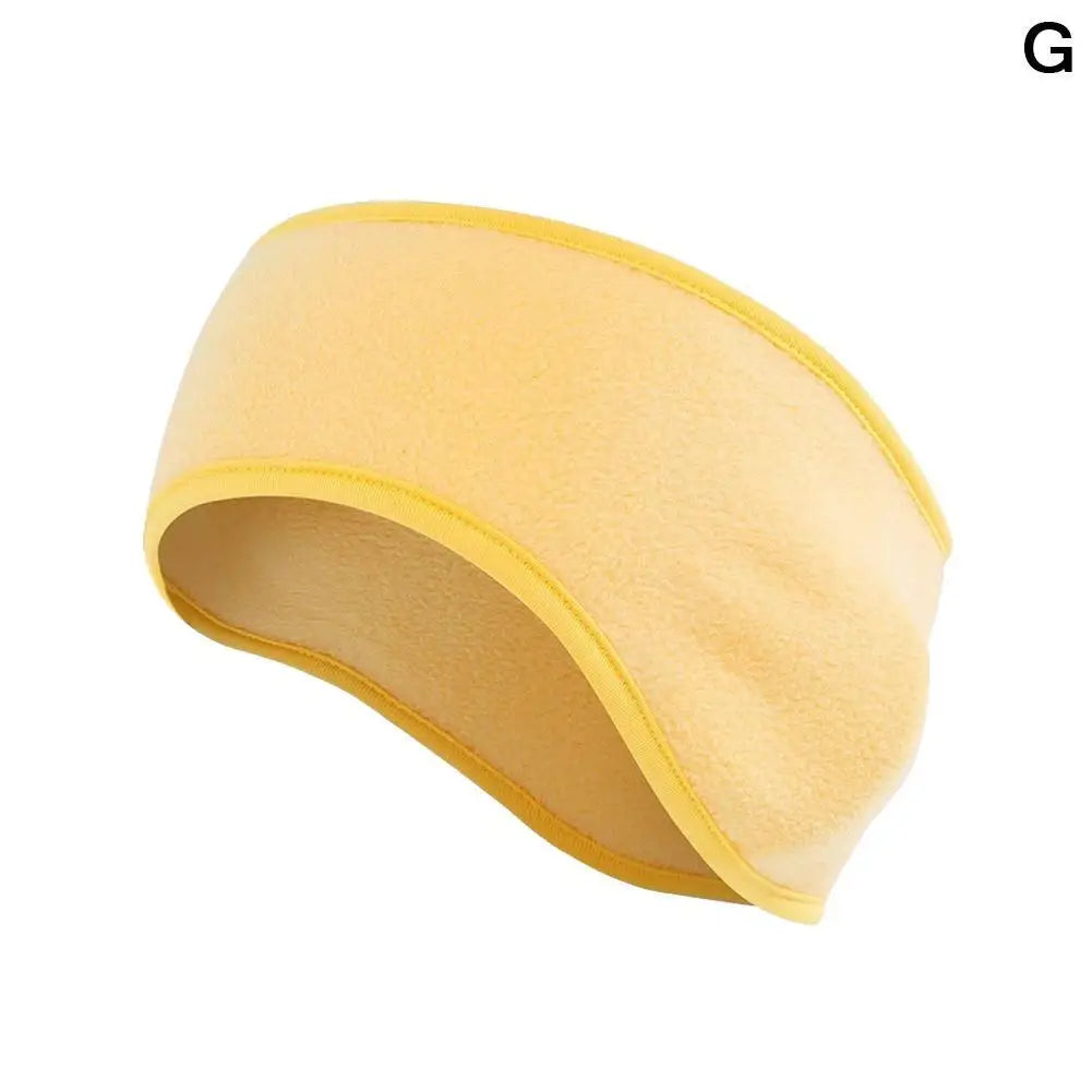 Unisex Fleece Ear Warmer Headband | Thin & Lightweight | Running & Winter Sports