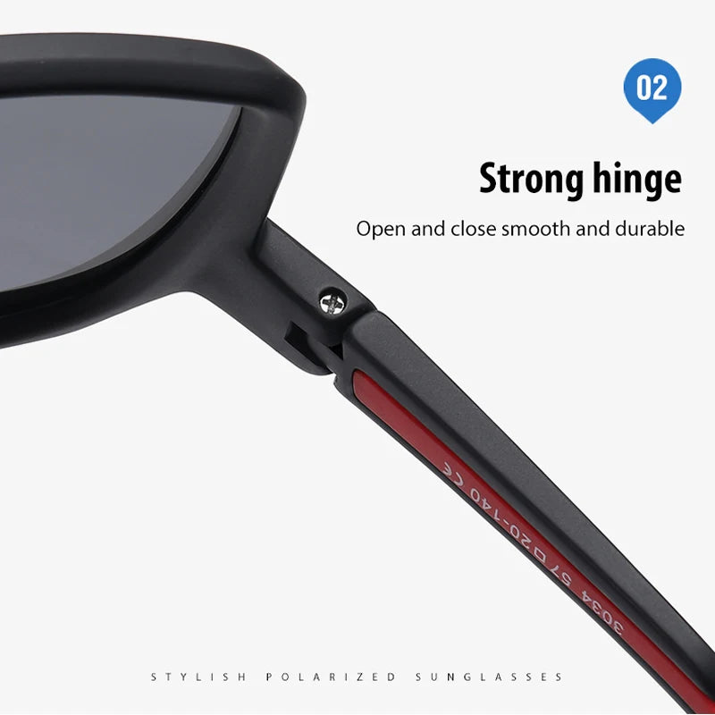 Sunglasses Gear Accessories: Unisex Large Frame UV400 Polarized Sports Sunglasses TR90 / Rungear