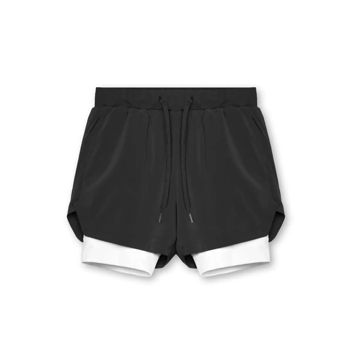 Men's Double Layer Shorts: 2 in 1 Breathable, Double Layer, Quick Dry, Running Workout Sports Shorts / Rungear