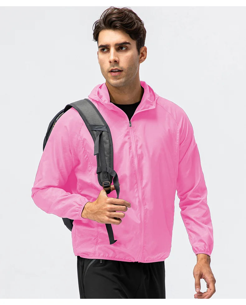 Lightweight Jacket Apparel: Unisex, Wind Protection, Rain Protection Windbreaker Jacket / Rungear 