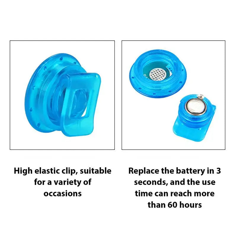 LED Shoe Clip Safety Light – Night Running, Walking & Cycling Visibility Light | RUNGEAR