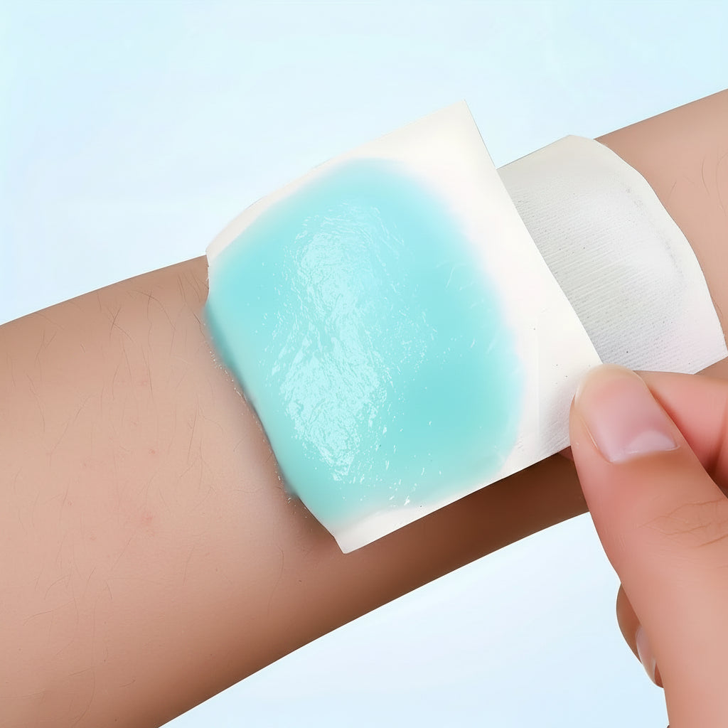 Recovery Gear Accessories: 2PC Physical Cooling Gel Pads Summer Heatstroke and Pain Relief / Rungear