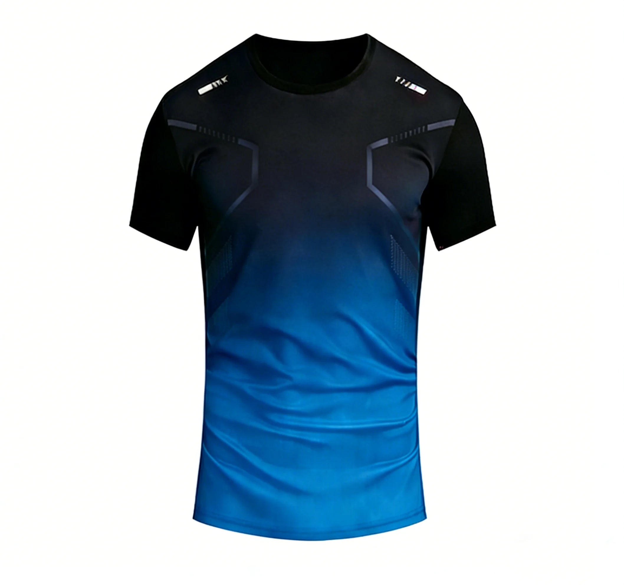 Men's Quick Dry Apparel: Short Sleeve, Moisture Wicking Round Neck Workout T-Shirt / Rungear