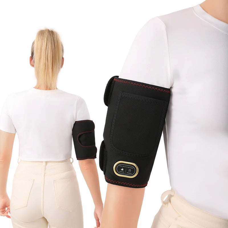 Electric Vibration & Heating Arm Massager – USB-Powered Muscle Pain Relief for Athletes | RUNGEAR
