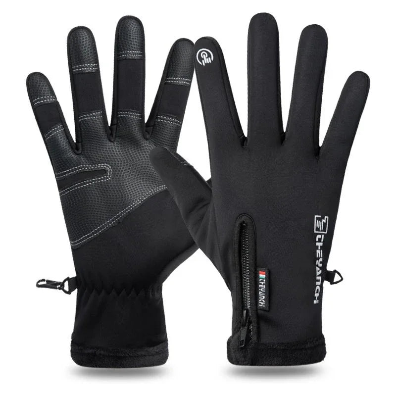 Winter Gloves Waterproof Thermal for Running Hiking Cycling