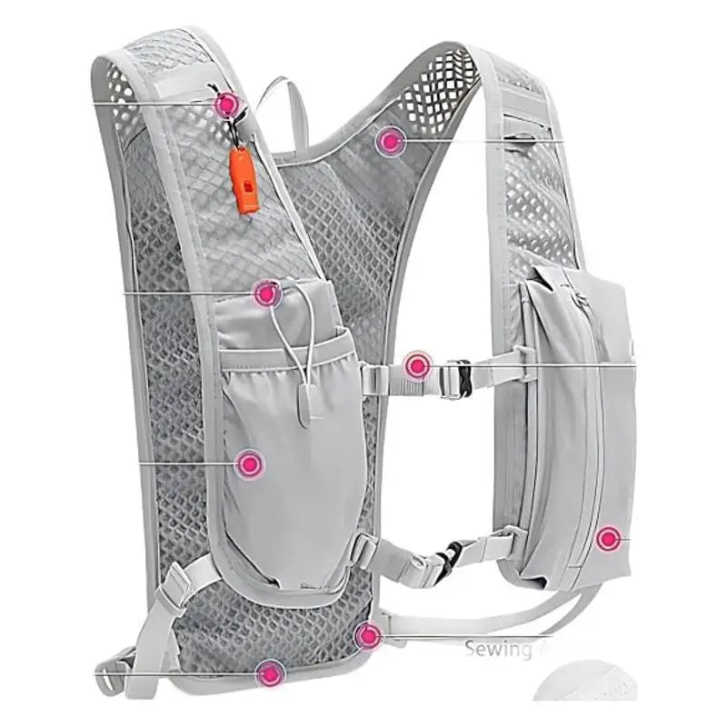 RUNGEAR Hydration Vest | Breathable Trail Running & Cycling Pack with Water Bladder