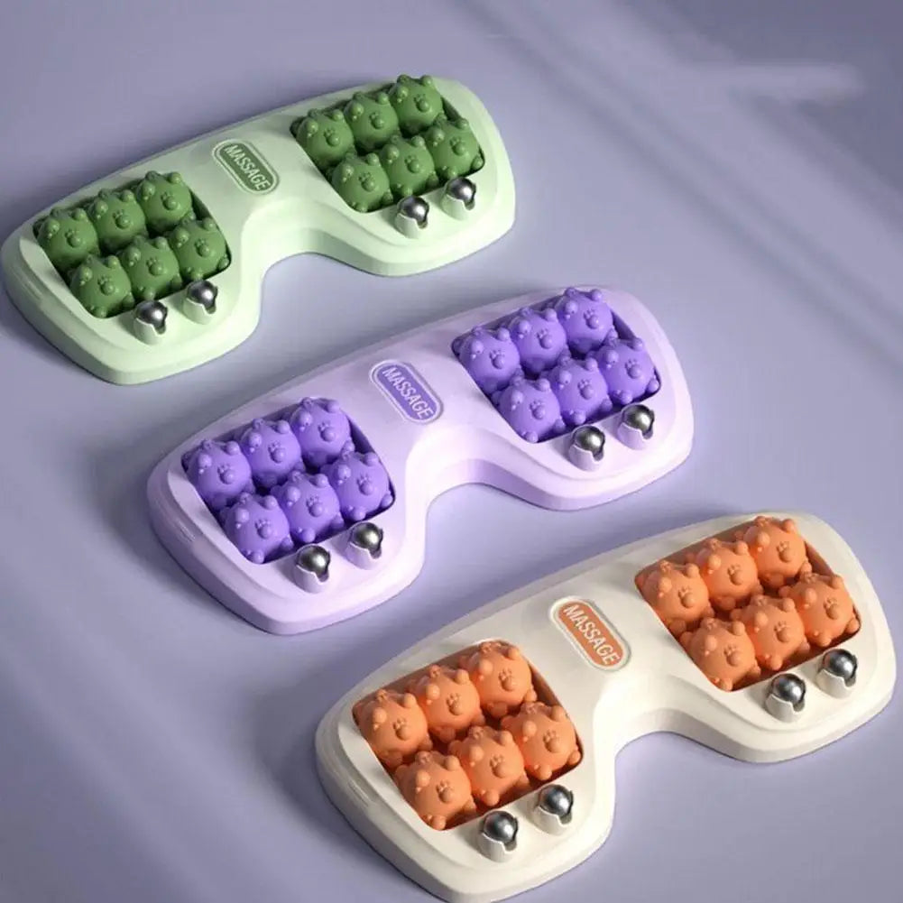 Dual Bead Foot Massage Roller | Acupoint Stimulation & Tired Feet Relief