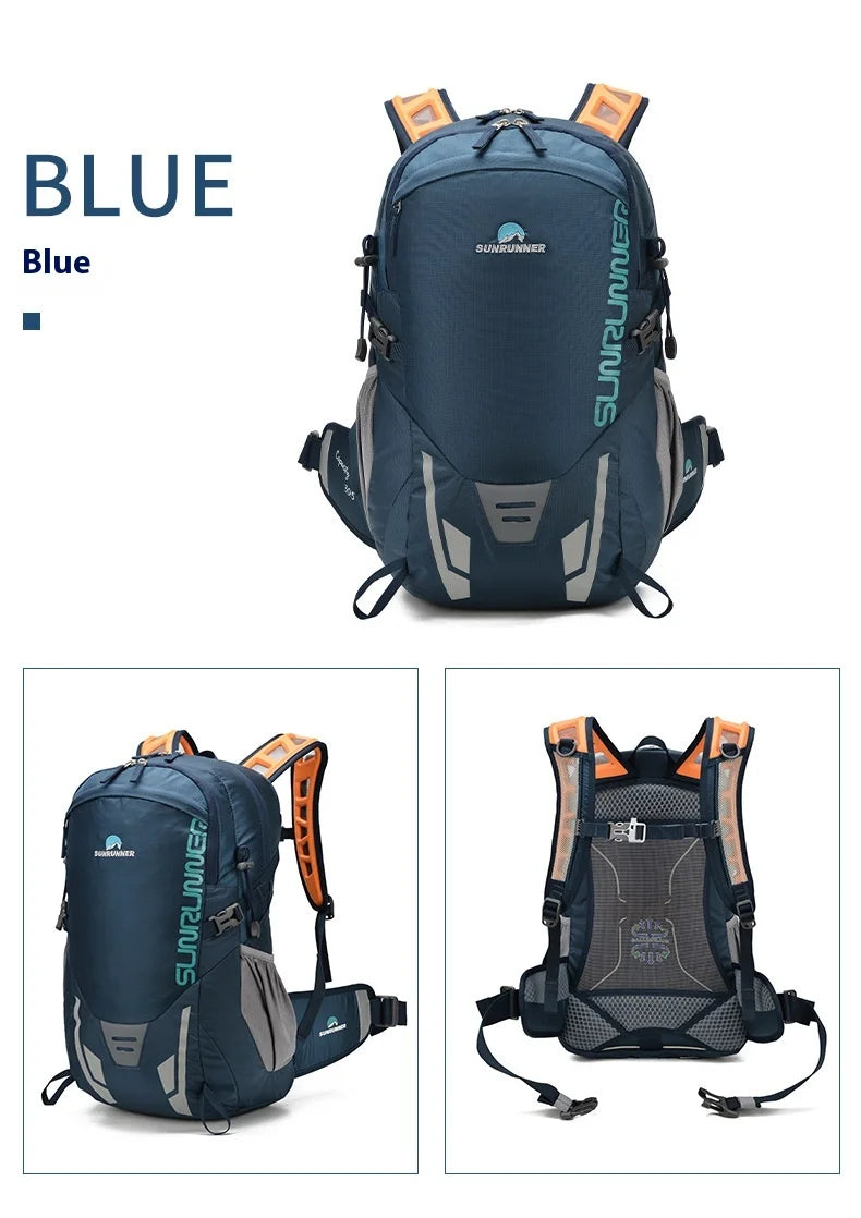 Trail Gear Accessories: 35L Large Capacity Lightweight Hiking Travel Backpack Bag For Outdoors / Rungear