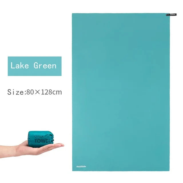 Naturehike Quick-Dry Microfibre Sports Towel with Carry Bag | RUNGEAR
