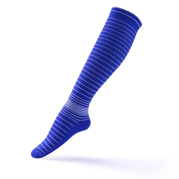 Compression Sock Accessories: Unisex Non-Slip, Knee-High Sports Compression Socks For Fitness / Rungear