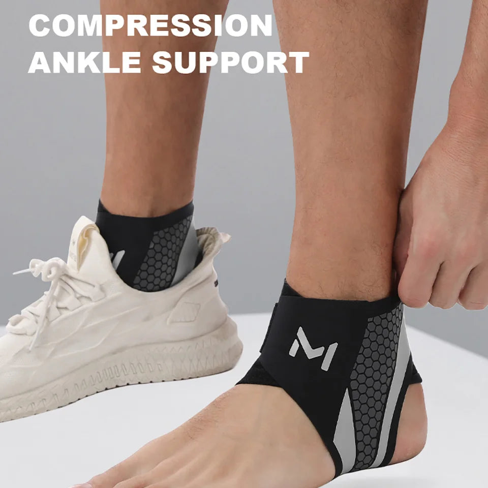 Sports Ankle Support Brace | Anti-Sprain Protection for Running & Basketball | Unisex
