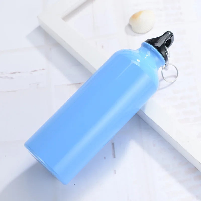 Portable Alloy Water Bottle 500ml Hiking Walking Running and Everyday Use