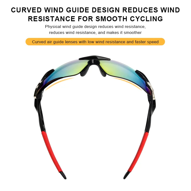 Running Sunglasses Gear: RIDERACE Sports Sunglasses for Hiking, Running, Outdoor Sports / Rungear