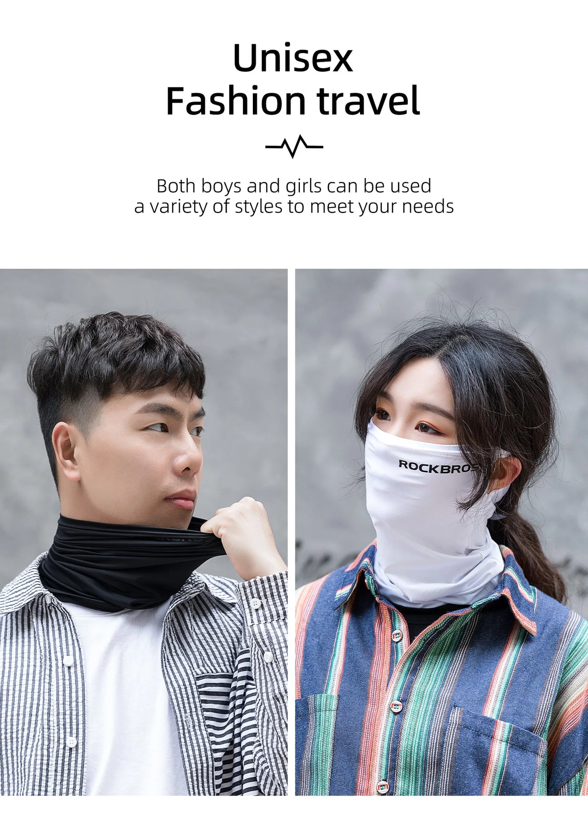 Ice Silk Neck Gaiter | UV400 Cooling Face Mask for Running & Outdoor Sports | RUNGEAR