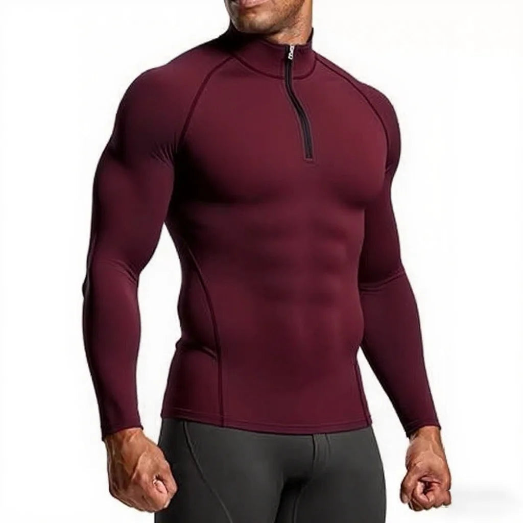 Men Long Sleeve Compression Sportswear Shirts