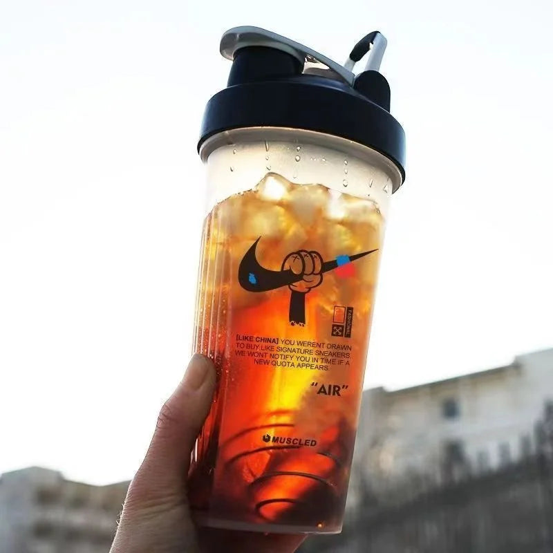 600ml Tritan Protein Shaker Bottle – Durable Graduated Sports Shake Cup for Gym, Running, Hiking & Everyday Fitness | RUNGEAR