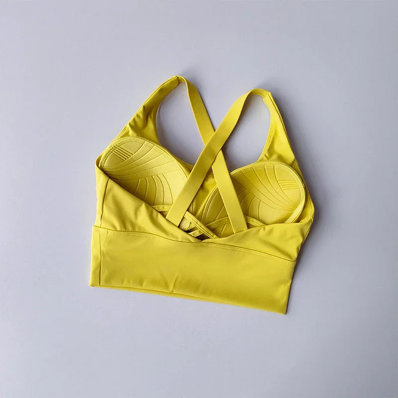 Women's High-Impact Sports Bra – Shock-Proof Running & Fitness Bra