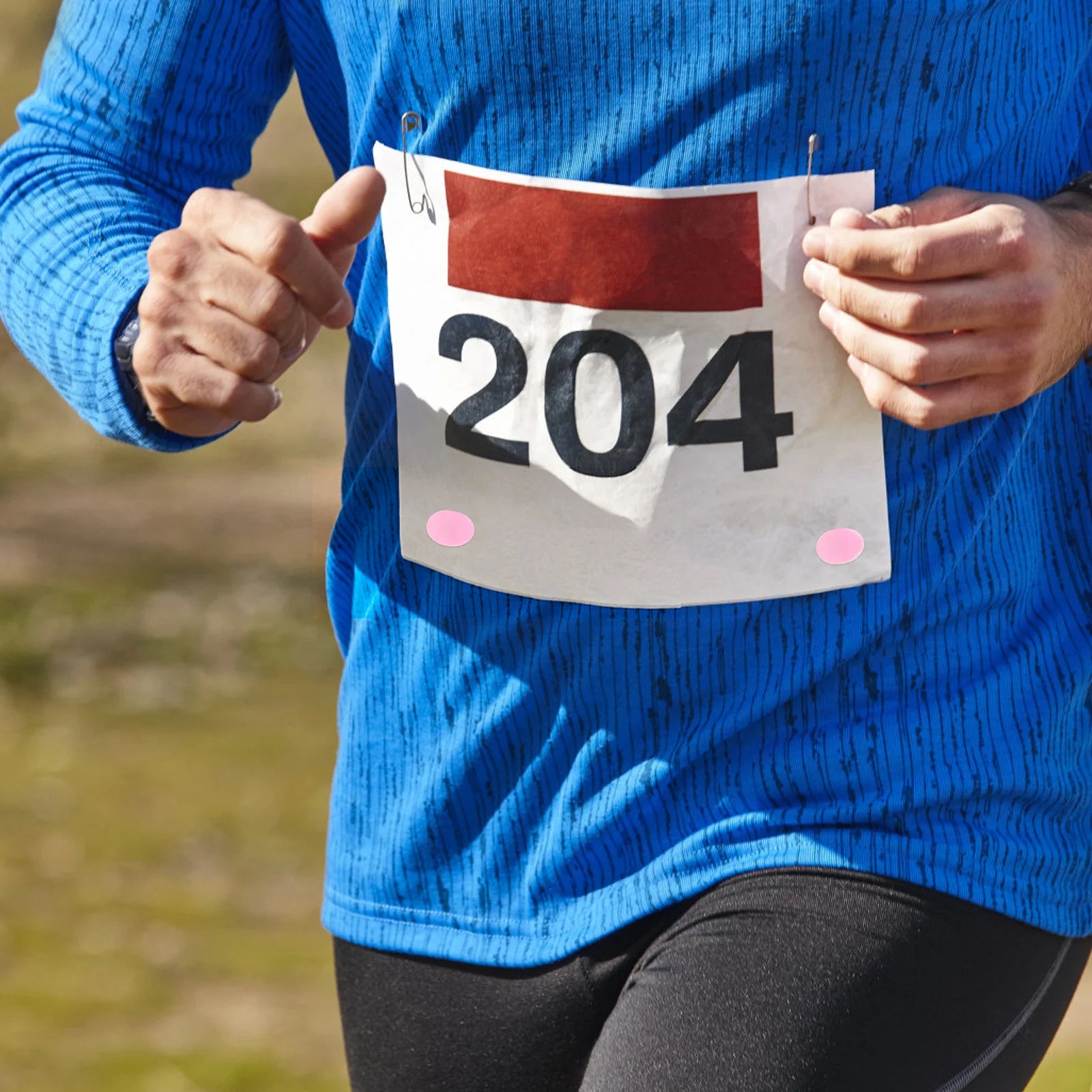 Magnetic Race Bib Fasteners | 8-Pack | No-Pin, No-Damage | Marathon & Running Events