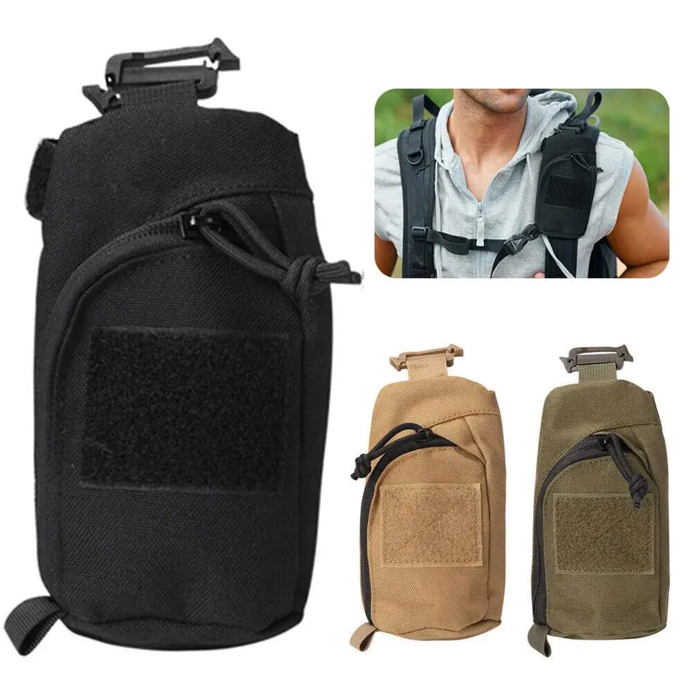 Backpack Shoulder Strap Pouch | EDC Phone & Gear Organiser for Hiking, Running & Camping | RUNGEAR