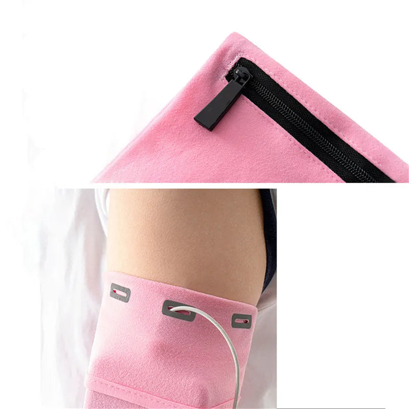 Running Phone Arm Bag | Zippered Breathable Sports Armband for Jogging & Outdoor Activities