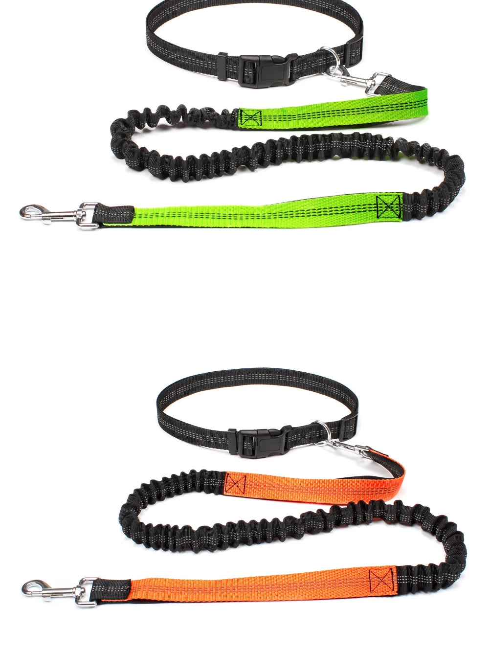 Hands-Free Dog Leash | Adjustable Waist Belt & Chest Strap for Walking, Running & Hiking