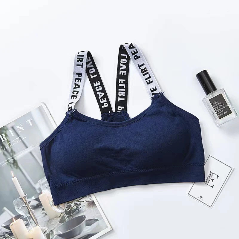 Women's Push-Up Sports Bra with Support Pads