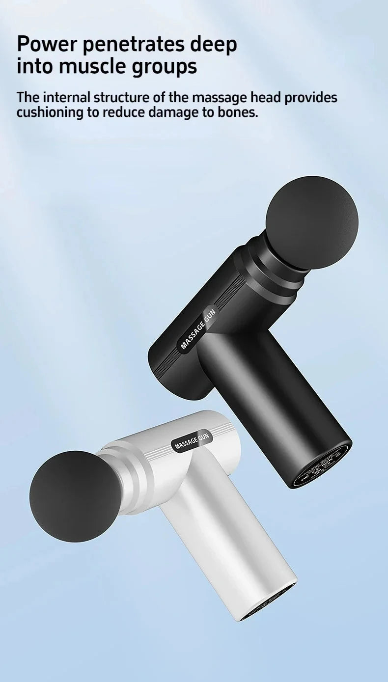Recovery Gear Accessories: USB Muscle Vibrating Relaxation Mini Massage Gun, Fitness Recovery Equipment / Rungear